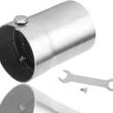 LKV Motorcycle DB Killer 51mm Universal Muffler Silencer Baffle Removable Noise Eliminator Compatible with Harley Moto Guzzi Honda Kawasaki Suzuki Yamaha Cruiser Scooter