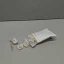 6 Pack Round Sunflower Brushed Gold Cabinet knobs,Cup Flat Brass Drawer Handles Knobs, Kitchen Cabinet Pulls Handles for Drawer Dresser Closet with Screws (6, Brushed Gold, Single Hole)