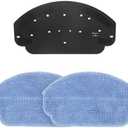 Fixbetter Mop Pads Replacement Holder Set for MAMNV BR150/BR151, for ZCWA BR150/BR151, for ONSON BR150/BR151, for GTTVO BR150/BR151, for MANVINS G20 Robot Vacuum Cleaner