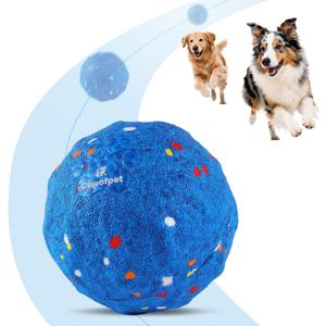 Interactive Dog Toys Ball, 2025 Upgraded Self Moving Balls and Vibrating Ball for Dogs, E-TPU Safety Material Electric Dog Toys to Keep Them Busy Rolling Balls for Small Medium Large Dogs (Blue)