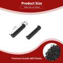 for Jeep JL Windshield Hinge Trim Cover for Jeep Wrangler JL JLU Gladiator JT 2018-Present Matte Black Exterior Accessories 2pcs