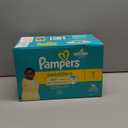 Pampers Swaddlers Diapers, Size 1 (8-14 lbs), 96 Count, Absorbent, Keeps Baby Dry and Comfortable, Skin Safe Disposable Baby Diaper