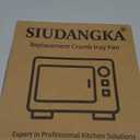 Crumb Tray Replacement Compatible with Emeril Lagasse 26 Qt Extra Large French Door Air Fryer, Crumb Tray with 4 Pcs Oven Liners Accessories for Emeril Lagasse 26 Qt Air Fryer