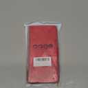 Case for Galaxy A03S Case, Samsung A03S SM-A037U Wallet Case with Tempered Glass Screen Protector, Lace Flower PU Leather Flip Credit Card Holder Phone Cover for Samsung Galaxy A03S Red