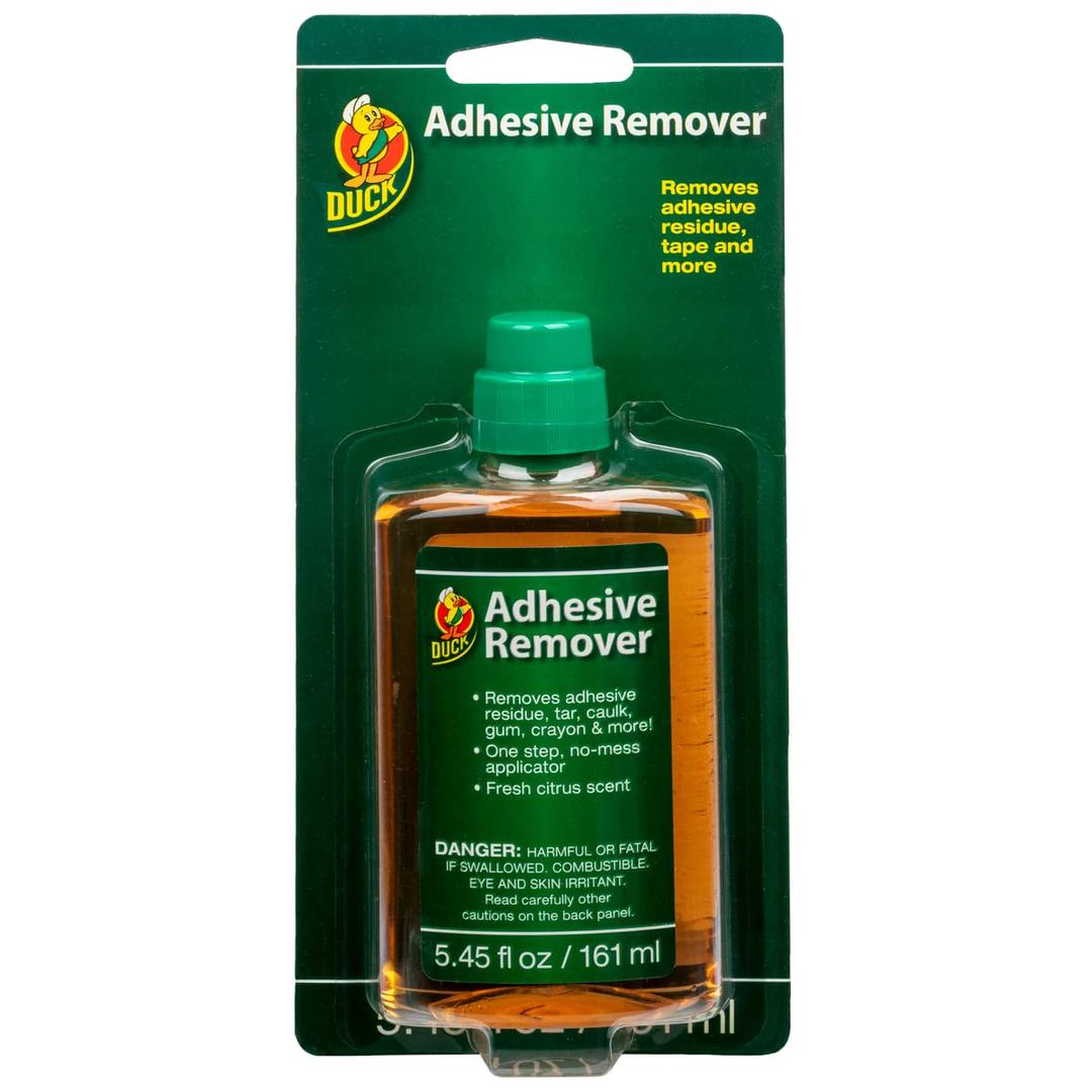 Duck Brand 527263 Adhesive Remover 5.45-Ounce Bottle with Sc