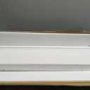 Dreamland Picture Ledge Shelf for Wall, Floating Shelves Set of 2, 24 Inch Long Floating Shelves with Lip for Living Room, Bedroom, Bathroom, Kitchen, White