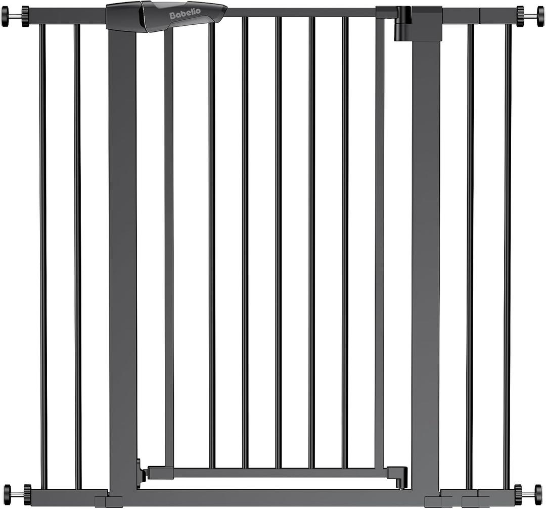 Babelio 36 in Extra Tall Baby Gate for Stairs No Drilling, PressGuard