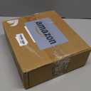 YORY 4-Pack Vintage Glass Mugs with Bamboo lids and Spoons Coffee Tea Cups Gifts for Women Overnight Oats Containers 14oz,