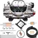1403 Carburetor Performer Replacement for 4 Barrel 500 CFM Square Bore Air Valve Electric Choke Carburetor NO EGR