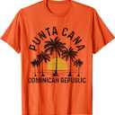 Punta Cana Dominican Republic Beach Surf Vintage T-Shirt, S