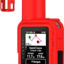 for Garmin inReach Mini 3 Plus Protective case, Shockproof Waterproof Lightweight Silicone Protective, Red