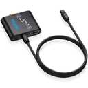 eSynic Portable 4K@30Hz HDMI Optical Audio Extractor-Only From Frie TV Stick/Gaming Console to HDMI Monitor Display & Optical Soundbar-Easy to Set Up-Dolby/DTS 5.1 Surround Sound-Not For HDTV ARC/eARC