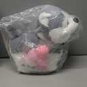 Corgi Walking Dog Barking Toy, Musical Singing Dancing Volume Control Interactive Puppy Walk Along with Leash, Wagging Tail Shaking Head, Electronic Dogs Stuffed Animal Puppy for Kid