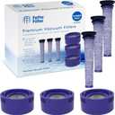 Fette Filter - Combo Vacuum Filter Set with 3 Pre-Filters and 3 HEPA Filters Compatible with Dyson V7 & V8 Absolute and Animal Cordless Vacuums, Part # 965661 & 967478