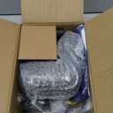 PUR Plus Vertical Faucet-Mount Water Filtration System, Lead-Reducing Filter, Easy Installation, 100-Gallon Capacity, Compatible with External Aerators, Grey