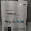 Angol Shiold PP Slow Close Toilet Seat (Elongated, Black)