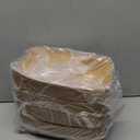 3lb Paper Food Trays, 100 Pack Disposable Paper Food Boat Serving Boats for French Fries Nachos Snack Hot Dog Taco BBQ Popcorn Bachelor Party Picnic