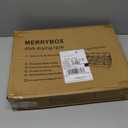 MERRYBOX Dish Racks for Kitchen Counter, 2025 Upgrade Large Sink Dish Drying Rack with 3-Compartment Utensil Holder 16.8" D x 13" W x 5.71" H