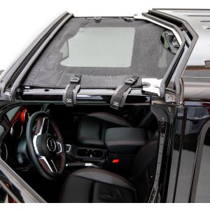 XG Cargo Magne-Lok Magnetic Shade | Roof Cover for Jeep Wrangler | UV & Heat Protection | Black