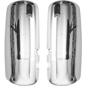 Chrome Door Mirror Covers For Kenworth T680(2013-2021), Kenworth T880(2014-2020), Driver Side and Passenger Side