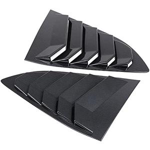 PIUGILH for CR-V Style Rear Side Window Louvers Air Vent Scoop Shades Cover Blinds for Honda CR-V 2021 2020 2019 2018 2017 2016