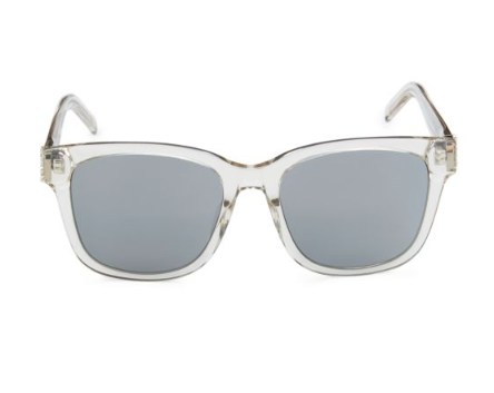 Polarized Sunglasses for Women Men Trendy Classic Retro Designer Style (Clear Frame)