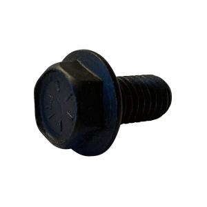 Small Parts 4416BF 7/16"-20 x 1" Hex Head Flange Non Serrated Frame Bolt IFI-111 2002 Grade 8 Black Phosphate (Pack of 10)