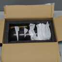 S&Q'S CERAMICS Ceramic Small Bowls for Kitchen, Set of 6, 9 ounces Ice Cream Bowls, Small Serving Bowls for Soup, Dipping, Condiments, Side Dishes, Snack, Prep (Black and Grey)