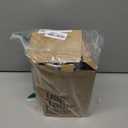 Yarra-Decor Bedside Table Lamp with USB Port - Touch Control for Bedroom Wood 3 Way Dimmable Nightstand Lamp with Round Flaxen Fabric Shade for Living Room, Dorm, Home Office (LED Bulb Included)