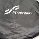 Sportneer Sports Tent: 1 Person Instant Shelter with Ultra Visibility for Cold Day - Lightweight Portable Pop Up Tent for Sports Event, Protection from Cold Wind and Rain, 37" Lx 37" W x 63.5" H