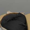 Seat Cushion for Office Chairs - Tailbone, Coccyx Pain Relief - Butt, Pressure & Sciatica Relief - Gaming, Wheelchair, Car & Desk Pillow, Black (Large)