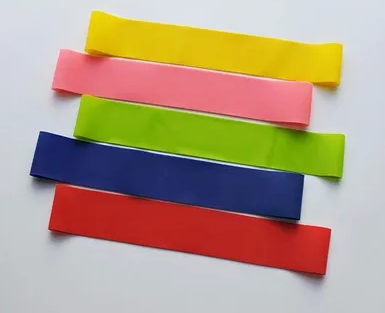 Natural Latex Resistance Bands Exercise 6-Pack