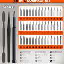 AV Steel Precision Screwdriver Set 46-in-1, Mini Screwdriver Set with Portable Storage Case, Magnetic Repair Tool Kit for Electronics, PC, Phone, DIY Projects, Home Repairs
