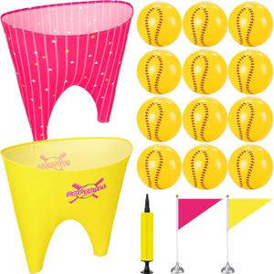 2 x Thenshop 17 Pcs Granny Pants Yard Game Set 32 in x 40 in