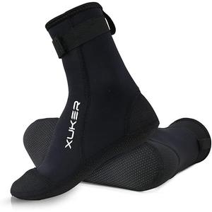 XUKER Neoprene Water Socks 3mm, Sand Proof Beach Volleyball Socks Diving Socks for Outdoor Water Sports