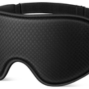Waowaw Eye Mask, Slow Rebound Memory, Cotton Comfort, Breathable, Blackout, Sleep Mask, Travel Shade