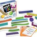 Learning Resources Tumble Trax Magnetic Marble Run - STEM Toys, Marble Runs for Kids 4-8, Marbles for Kids, Gravity Maze, Marbles Game, Ball Maze Toy, STEM Magnetic Track Toy