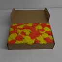 15PCS Artificial Marigold Garland for Decoration, 5 Feet Artificial Marigold Flowers Red Yellow Indian Weddings Party Diwali Decor for Home