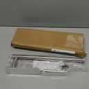 VAEHOLD Adhesive Paper Towel Holder Under Cabinet Mount, Wall Mounted Paper Towel Roll Holder for Kitchen Paper Towel, Stainless Steel, Silvery