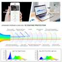 Przene 3 Pack Blue Light Blocking Glasses Women/ Men, Retro Round Computer Glasses Anti Eye Strain/ UV/ Glare, Gaming Glasses. (Black/ Crystal/ Transparent Amber)