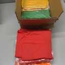 Classrooms Chair Pockets 24 Pack, 13 x 14 inch Seat Sacks for Classroom Chairs k-2 with Name Slot, Small Chair Pockets for Kindergarten, School, Home Seating Storage (Multicolor)