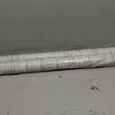 Kolldenn 2 Rolls White Wood Fabric Paper Bulletin Board Roll 4 x 12 ft