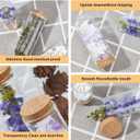 BENECREAT 24 Pack Glass Jars Bottles 3 Mixed Size Dome Cloche Cover Decoration Bottles with Cork Stoppers for Mother's Day Wedding Party Favors, Arts and Small Projects, Home Decoration