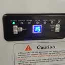 Commercial Ice Maker, 110lbs/24H Under Counter Ice Maker with 2 Water Inlet, Ice Maker Machine with 22lbs Storage, Auto Self-Cleaning, Freestanding Ice Machine for Home Office Bar