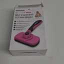 Swihauk Self Cleaning Slicker Brush for Dogs & Cats - Skin Friendly Grooming, Deshedding, Hair Removal for Puppies & Long/Short Haired Pets, Pet Supplies Accessory, Pink