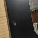 Hives and Honey Daley Oval Jewelry Armoire, Stylish Standing Organizer with Mirror, 7 Drawers, 20 Necklace Hooks, Anti-Tarnish Lining, Divided Storage, Black