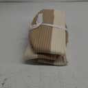 MiniArk Small Basket for Organizing | Cube Shelf Closet Storage Baskets | 9.7×9.7×7.1” | Woven Rope Gift Basket | Nursery | Round 3 Packs Tan