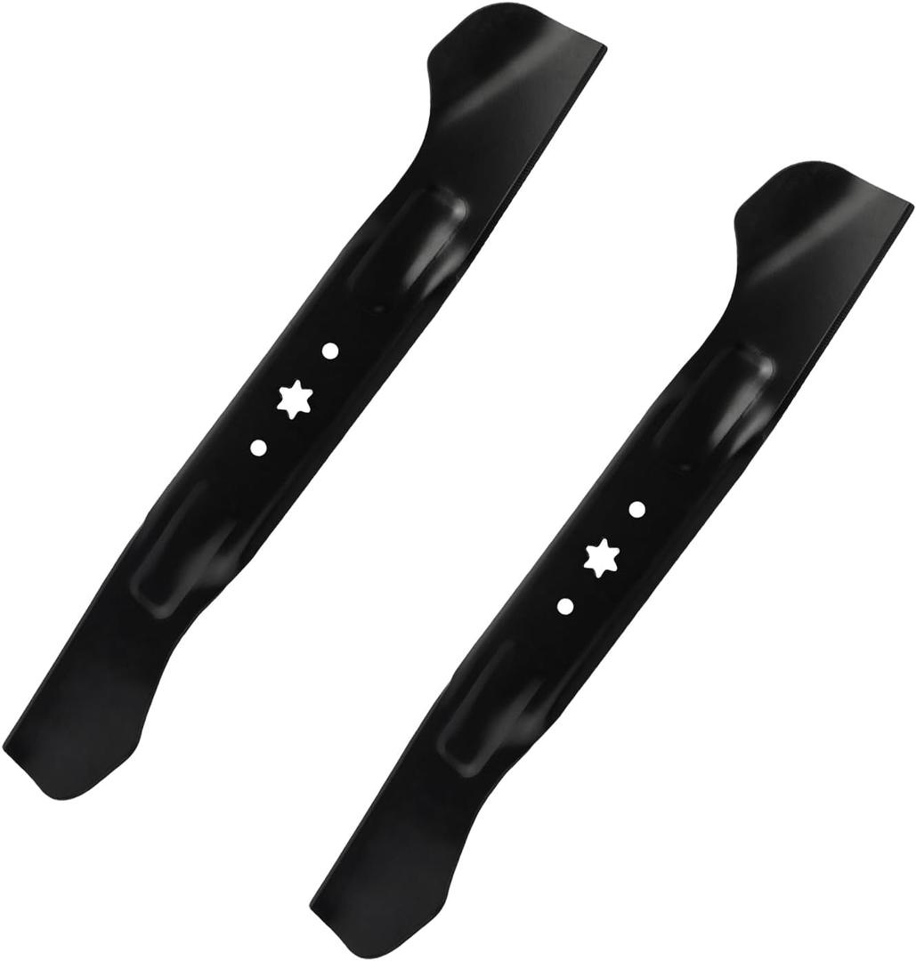 (2PCS) 942-04290 High Lift Lawn Mower Blades - Replace Cub Cadet/MTD/Troy Bilt 742-04244 742-04244A 742-04290 942-04244 942-04244A - Fits XT1 XT2 LTX1045 - for 46" Deck Lawn Mower
