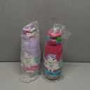 Ello Emma 14oz Vacuum Insulated Stainless Steel Kids Water Bottle with Straw and Built-in Carrying Handle and Leak-Proof Locking Lid for School Backpack, Lunchbox and Outdoor Sports 2-Pack