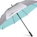 G4Free 47/54/62/68 Inch UV Protection Golf Umbrella Auto Open Vented Double Canopy Oversize Extra Large Windproof Sun Rain Umbrellas